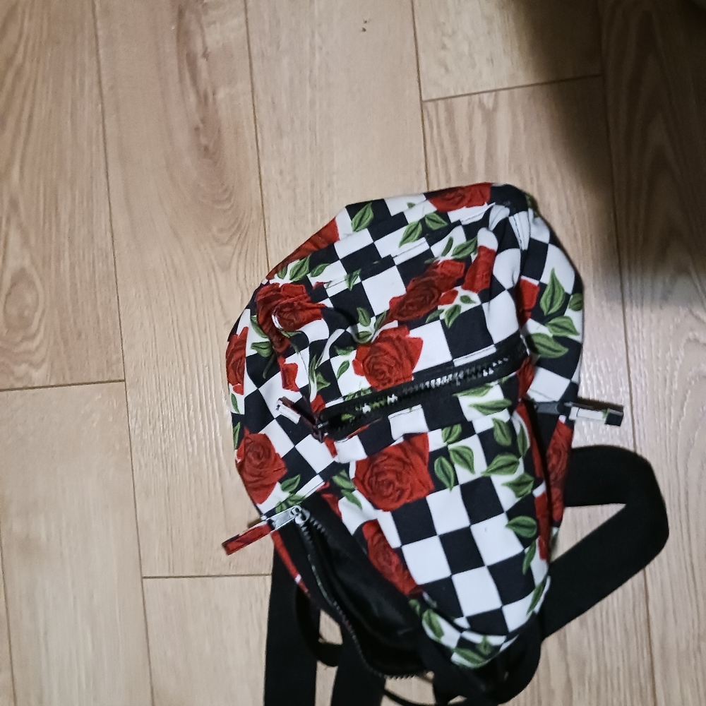 Spencer's Checkered Heart Bag